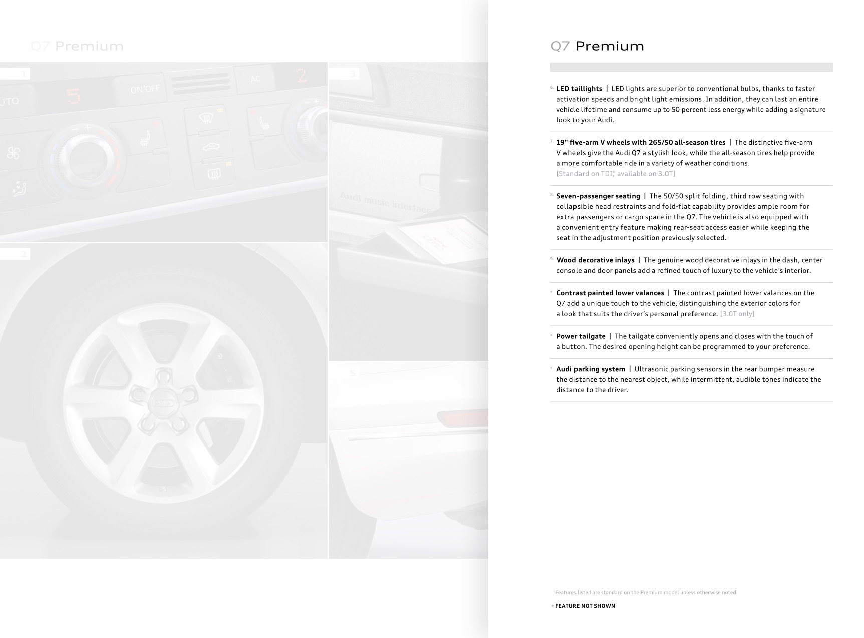 2011 Audi Q7 Brochure Page 9